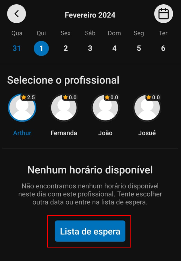 Como funciona a Lista de Espera – AppBarber / AppBeleza